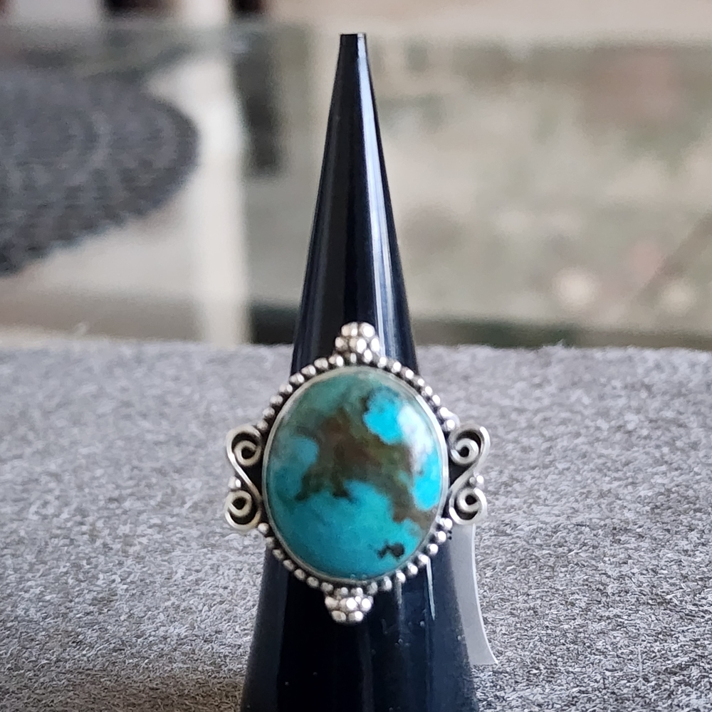 Turquoise Silver Ring